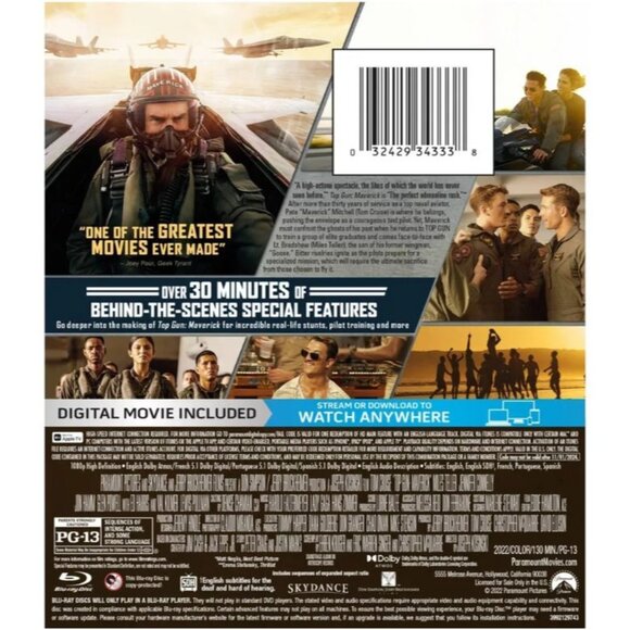Top Gun: Maverick (Blu-ray + Digital) - Picture 6 of 7